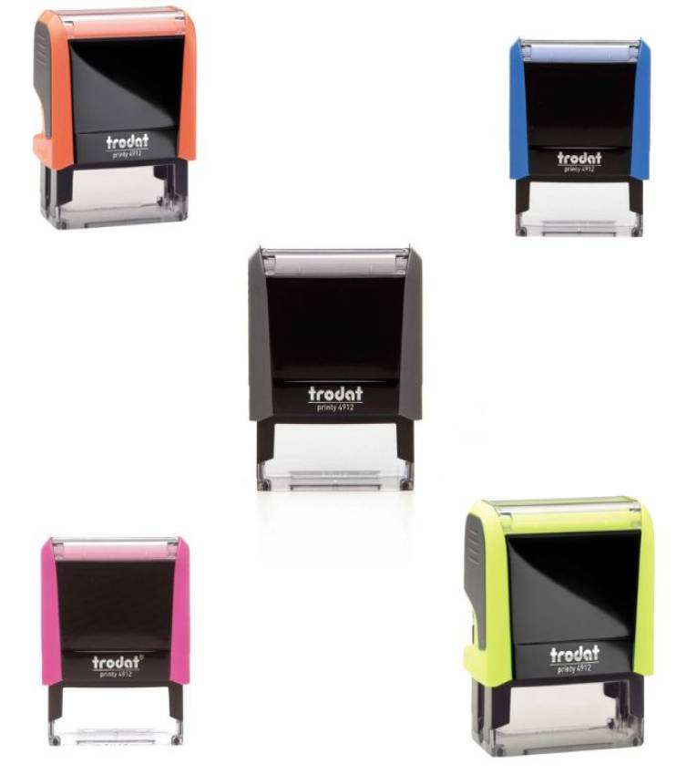 Tampon Trodat Printy 4913 - Auto-encreur Personnalisable, Compact et Professionnel